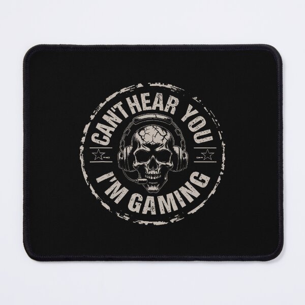Item preview, Video Games Skull Funny Gamer Desing Cant Hear You Im Gaming designed and sold by KristyCharleen.