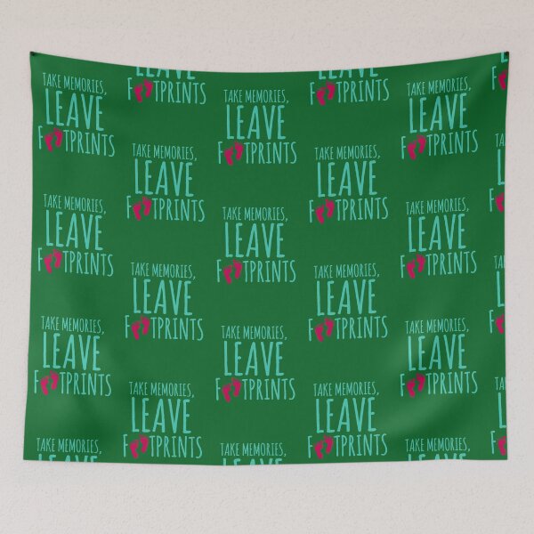 Item preview, Copy of She Will Be Loved Premium Take memories, leave footprints travel the worldOversized  designed and sold by LobalDominat.
