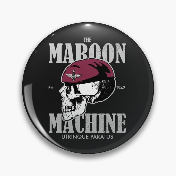 Item preview, Copy of She Will Be Loved Premium The Maroon Machine - Parachute Regiment (distressed) designed and sold by LobalDominat.