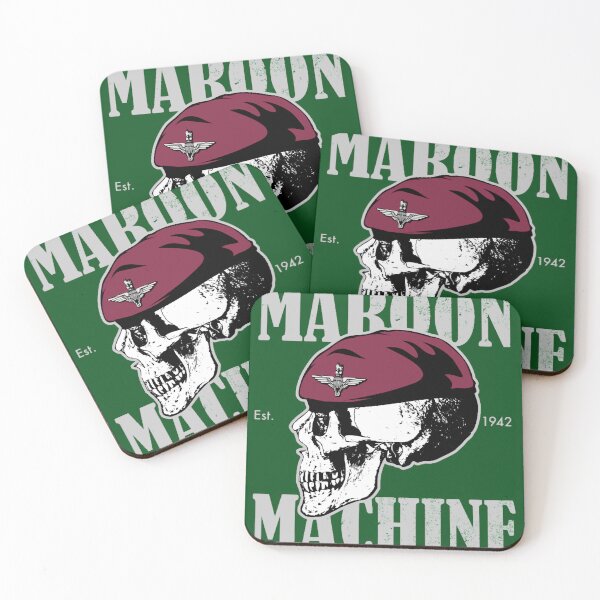 Item preview, Copy of She Will Be Loved Premium The Maroon Machine - Parachute Regiment (distressed) designed and sold by LobalDominat.
