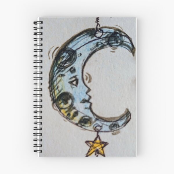 Item preview, hanging moon designed and sold by jamminanddrawin.