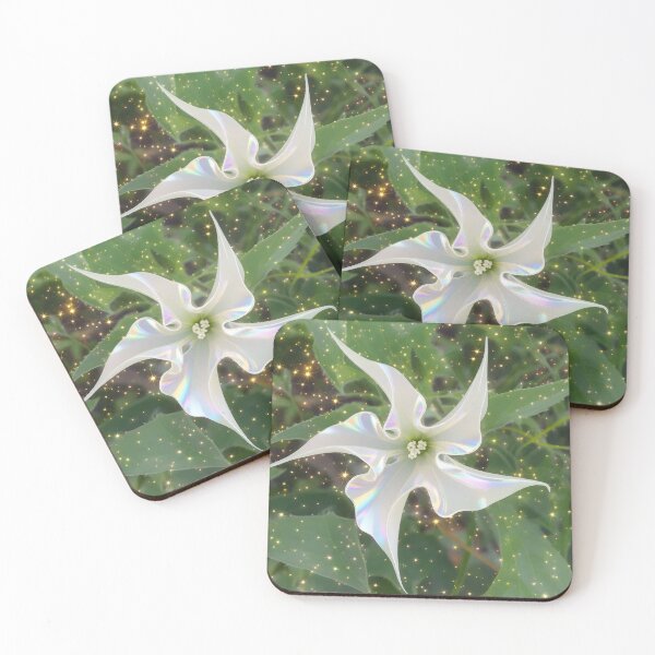 Item preview, Semi real Moonflower AI art designed and sold by EatherReal.