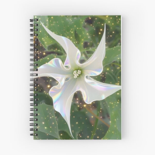 Item preview, Semi real Moonflower AI art designed and sold by EatherReal.