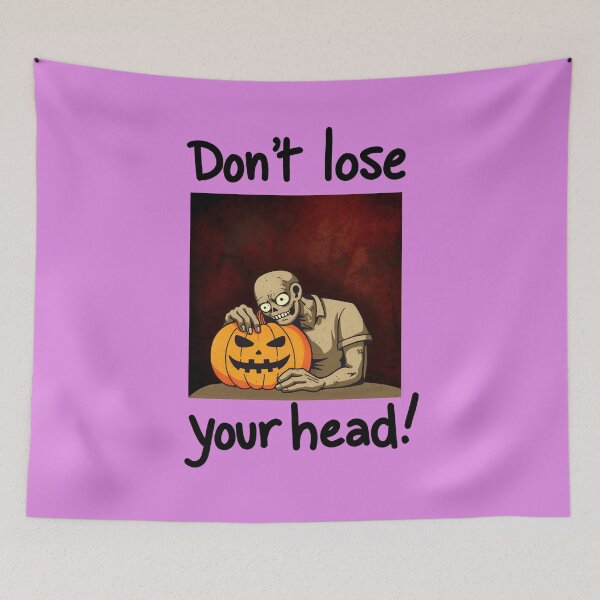 Item preview, Funny Zombie Loves His Pumpkin | Creepy Cute Halloween Monster designed and sold by CREEPY CRAZE.