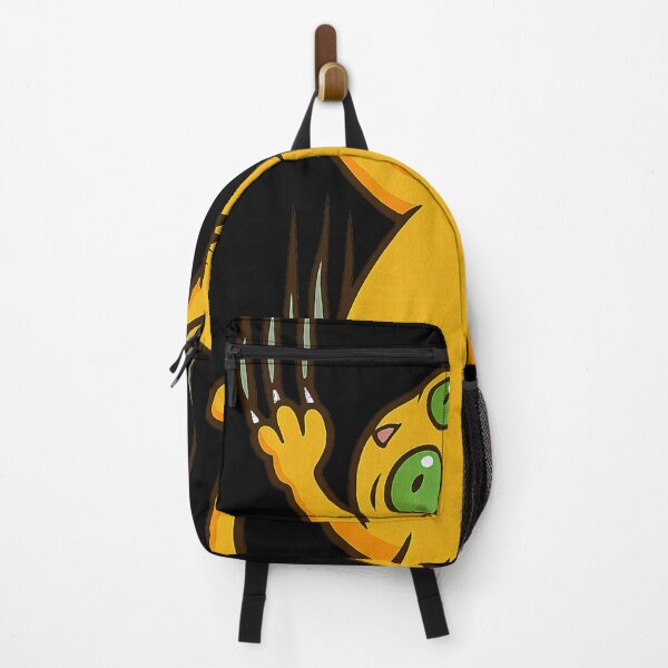 Item preview, Playful Cartoon Cat Jumping With Big Claws Illustration designed and sold by DrawHandArt.