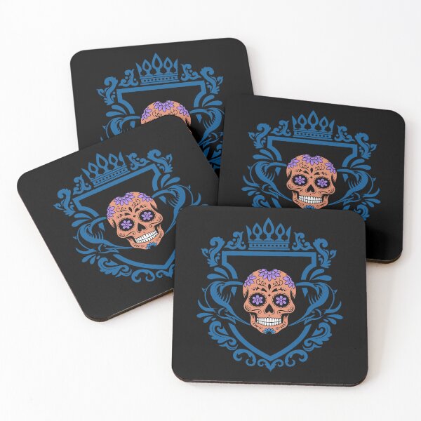 Item preview, Royal Sugar Skull Crest" | Dia de los Muertos & Calavera Crown Design designed and sold by CREEPY CRAZE.