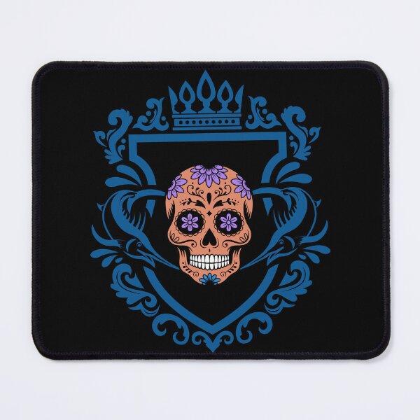 Item preview, Royal Sugar Skull Crest" | Dia de los Muertos & Calavera Crown Design designed and sold by CREEPY CRAZE.