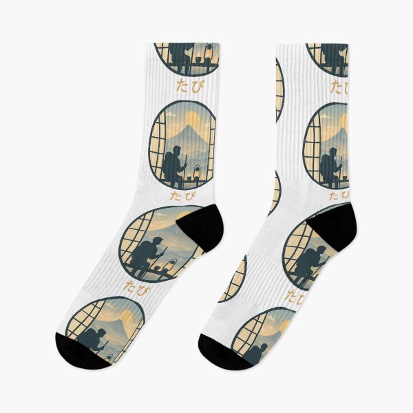 Item preview, Journey at Dawn – Mountain View Through Shoji Window designed and sold by thtCMRAguy.
