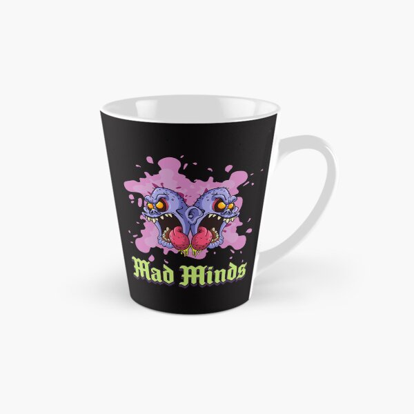 Item preview, Mad Minds" | Creepy Two-Headed Monster & Gothic Text Design designed and sold by CREEPY CRAZE.