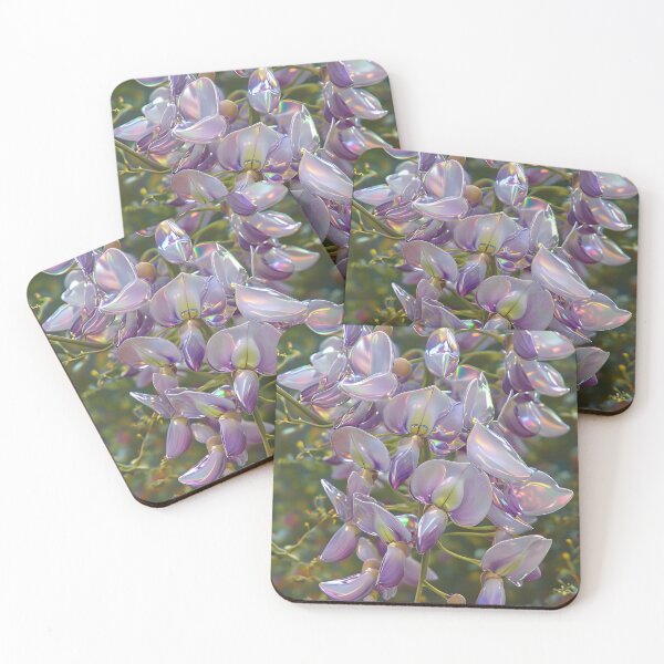 Item preview, Semi real Wisteria AI art designed and sold by EatherReal.