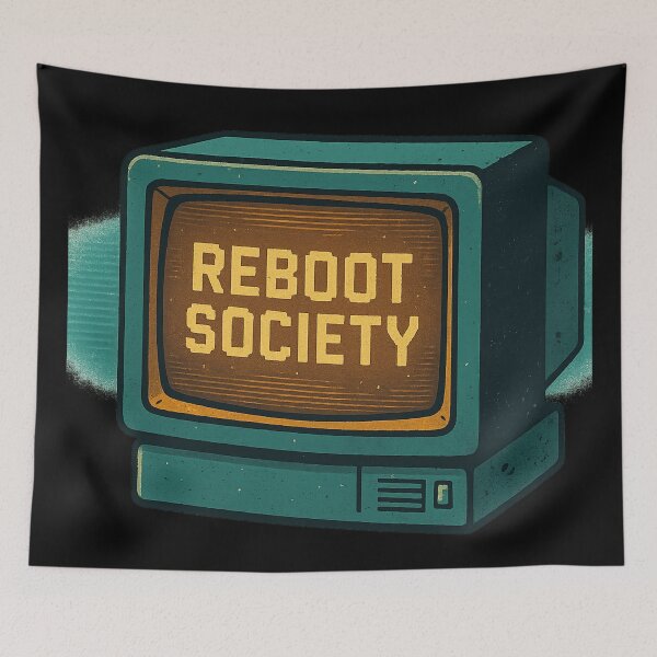 Item preview, Reboot Society designed and sold by peaknerd.