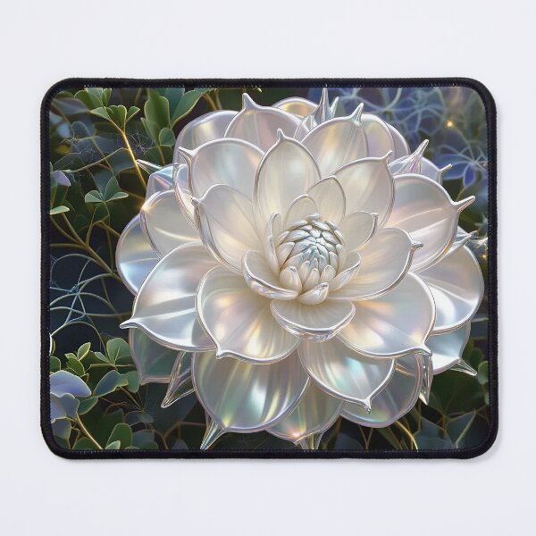 Item preview, Semi real White Camelia AI art designed and sold by EatherReal.