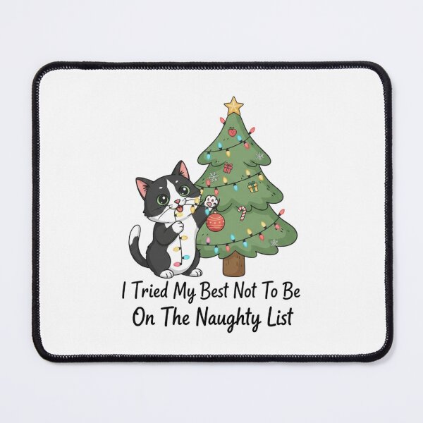 Item preview, Naughty But Nice Feline Holiday Cheer! designed and sold by DisignByPrince.