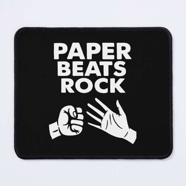Item preview, paper beats rock designed and sold by briscoekim.