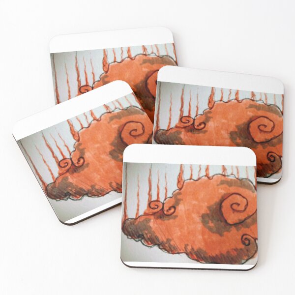 Item preview, red smoke cloud designed and sold by jamminanddrawin.