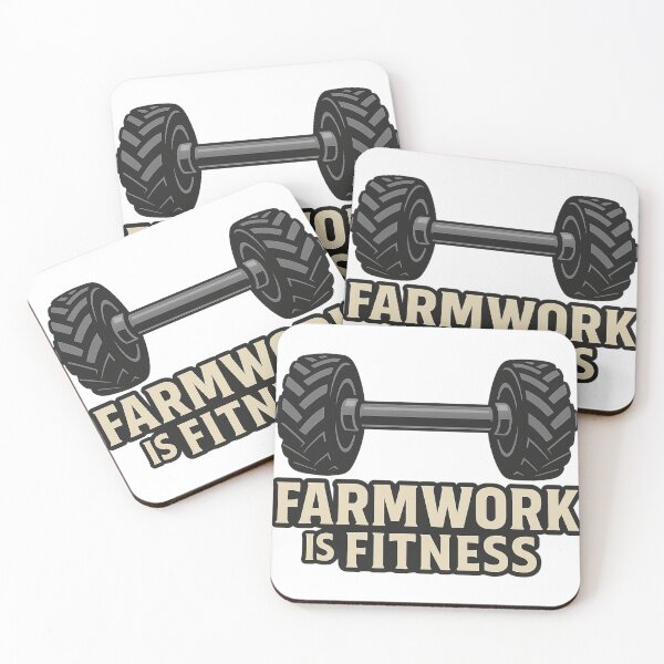 Item preview, Farmwork Is Fitness – Tractor Tire Barbell Farm Strength Design designed and sold by Eric’s Creative Corner.