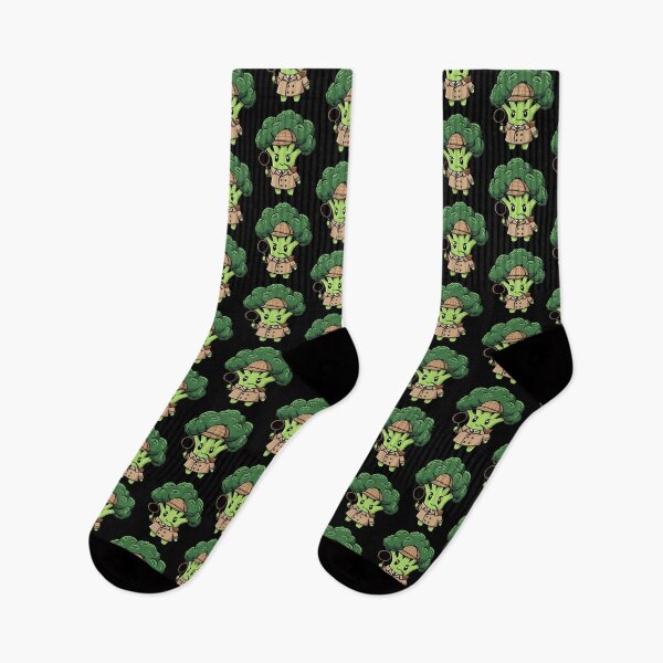 Item preview, Cute Vegan Broccoli Detective Cartoon designed and sold by DawnPatricia.
