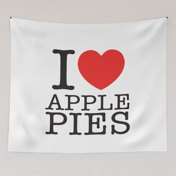 Item preview, I LOVE APPLE PIES designed and sold by shitpostee.