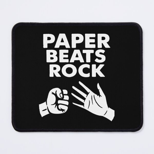 Item preview, paper beats rock designed and sold by lateshachristy.