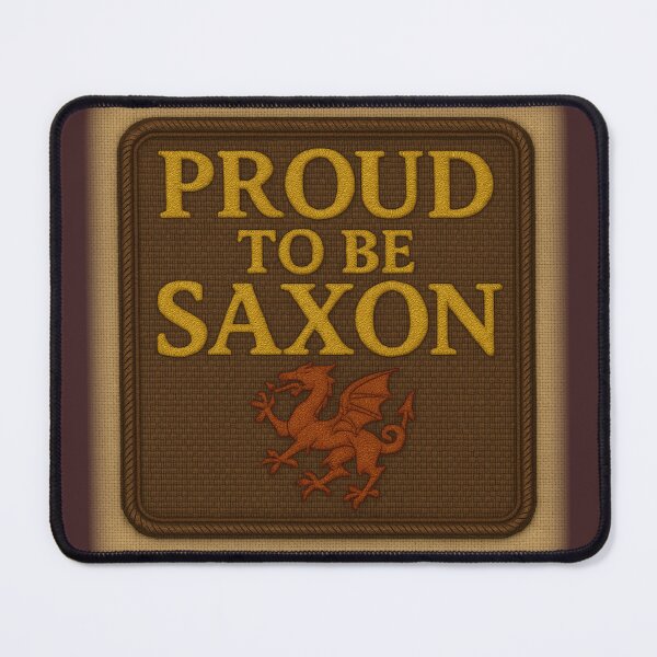 Item preview, Proud to Be Saxon • Saxon Heritage Crest Embroidered Badge Design designed and sold by fairmaiden7.