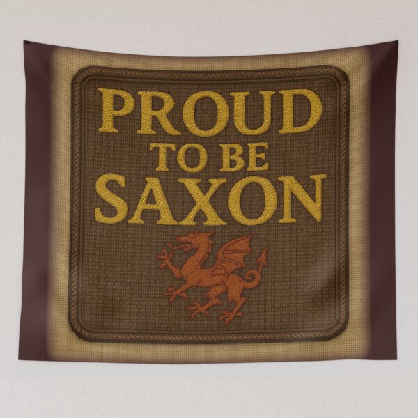 Item preview, Proud to Be Saxon • Saxon Heritage Crest Embroidered Badge Design designed and sold by fairmaiden7.