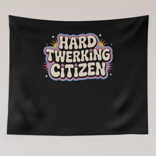 Item preview, Hard Twerking Citizen Funny Dance humor Groovy designed and sold by snowry.