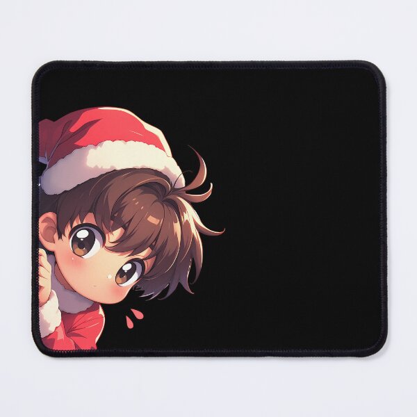 Item preview, Syaoran Li Cardcaptor Sakura Anime Christmas Chibi Kawaii Peeker designed and sold by HumbertoValveno.