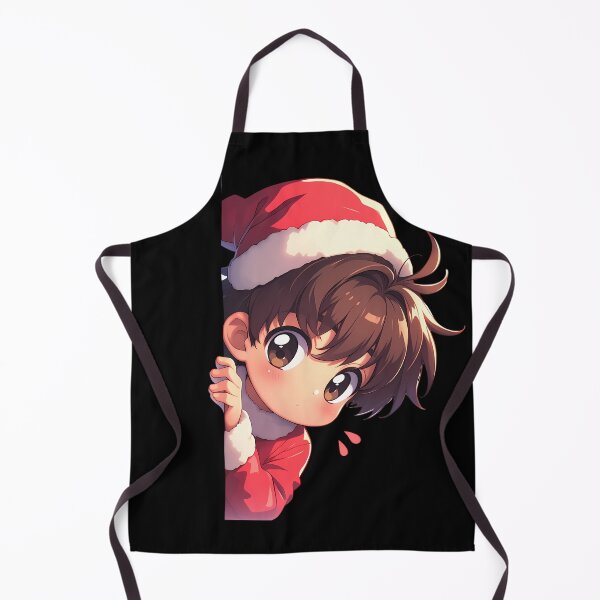 Item preview, Syaoran Li Cardcaptor Sakura Anime Christmas Chibi Kawaii Peeker designed and sold by HumbertoValveno.