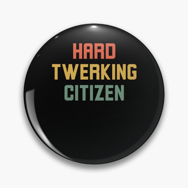 Item preview, Hard Twerking Citizen Funny Dance humor retro designed and sold by snowry.