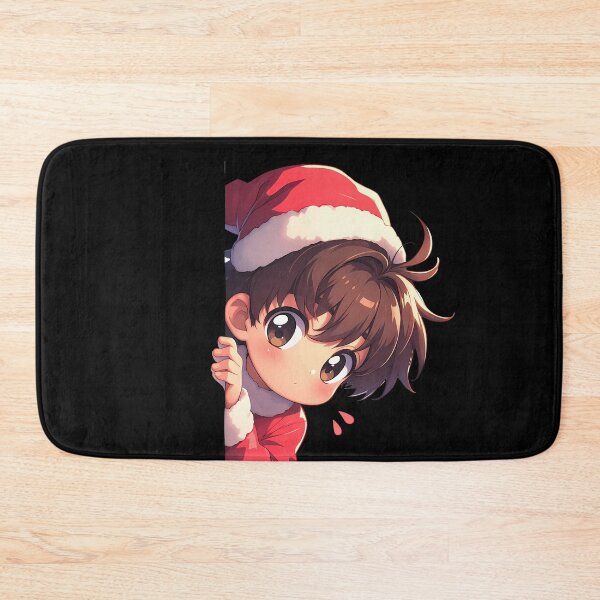 Item preview, Syaoran Li Cardcaptor Sakura Anime Christmas Chibi Kawaii Peeker designed and sold by HumbertoValveno.