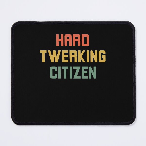 Item preview, Hard Twerking Citizen Funny Dance humor retro designed and sold by snowry.