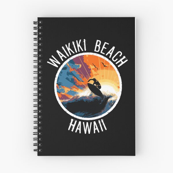 Item preview, Waikiki Beach – Hawaii (with White Lettering) designed and sold by VelvetRoom.