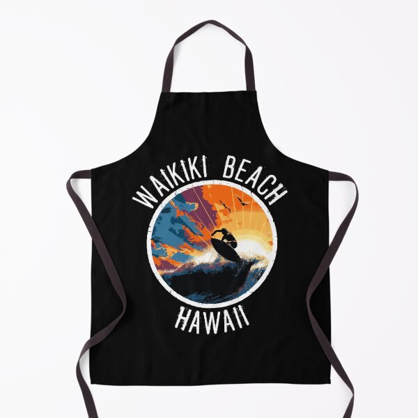 Item preview, Waikiki Beach – Hawaii (with White Lettering) designed and sold by VelvetRoom.