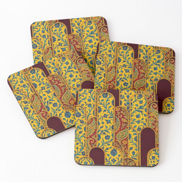 Item preview, Golden & Blue Persian Motif designed and sold by farzan-design.