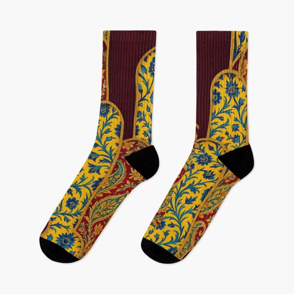 Item preview, Golden & Blue Persian Motif designed and sold by farzan-design.
