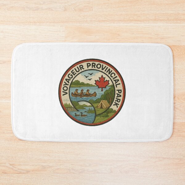 Item preview, Voyageur Provincial Park patch designed and sold by CompassLake.