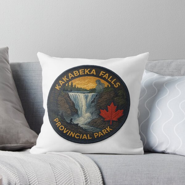 Item preview, Kakabeka Provincial Park patch designed and sold by CompassLake.