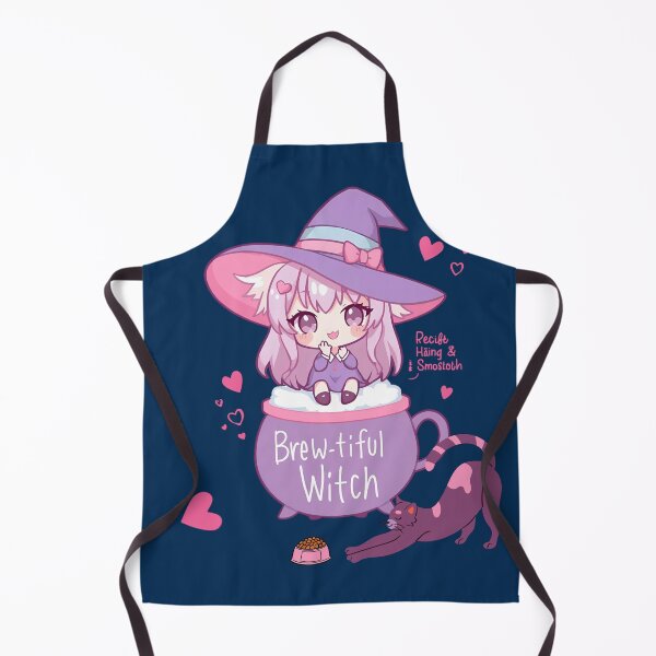 Item preview, Brew-tiful Witch | Kawaii Anime Cat Girl Pastel Goth  designed and sold by CREEPY CRAZE.