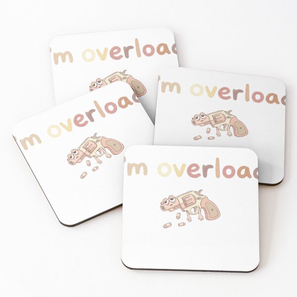 Item preview, I'm Overload - Funny Burnout and Exhaustion Meme designed and sold by TeezOfMadness.