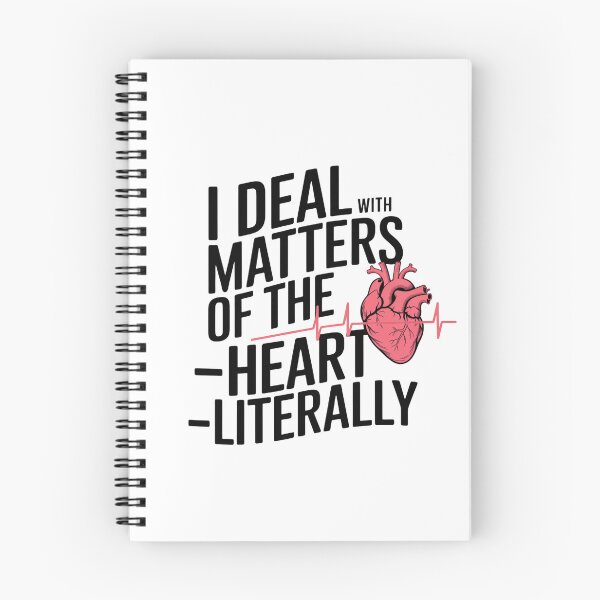 Item preview, I Deal With Matters of the Heart Literally – Cardiovascular Perfusionist designed and sold by CuteDesignables.