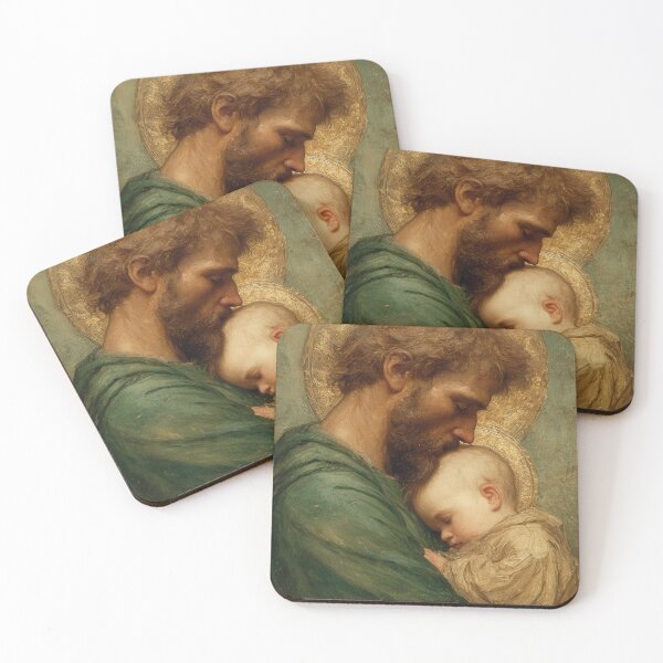 Item preview, Saint Joseph and the Christ Child designed and sold by SanctifiedSouls.