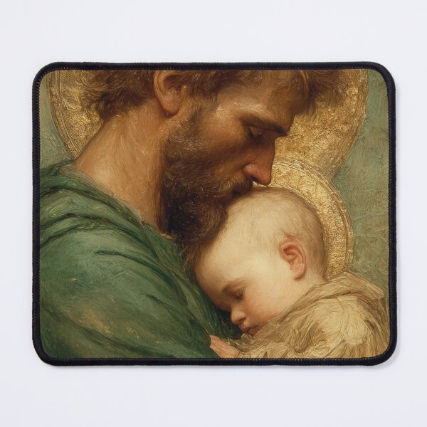 Item preview, Saint Joseph and the Christ Child designed and sold by SanctifiedSouls.