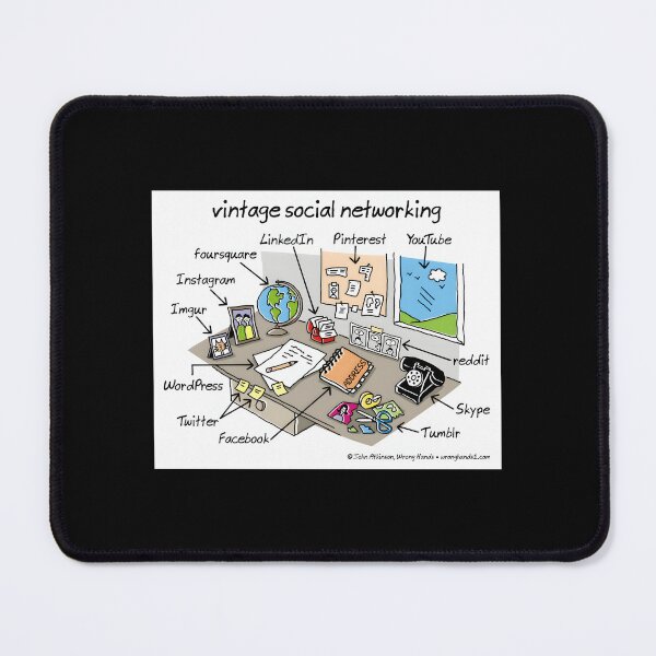 Item preview, Vintage Social Networking designed and sold by ysitrjlco1.