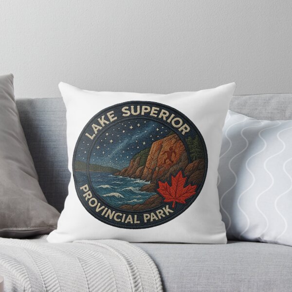 Item preview, Lake Superior Provincial Park patch designed and sold by CompassLake.
