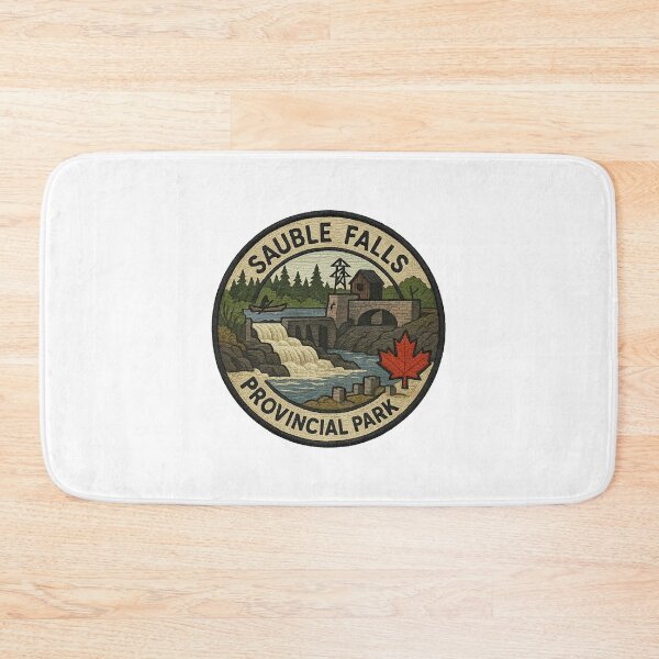 Item preview, Sauble Falls Provincial Park patch designed and sold by CompassLake.