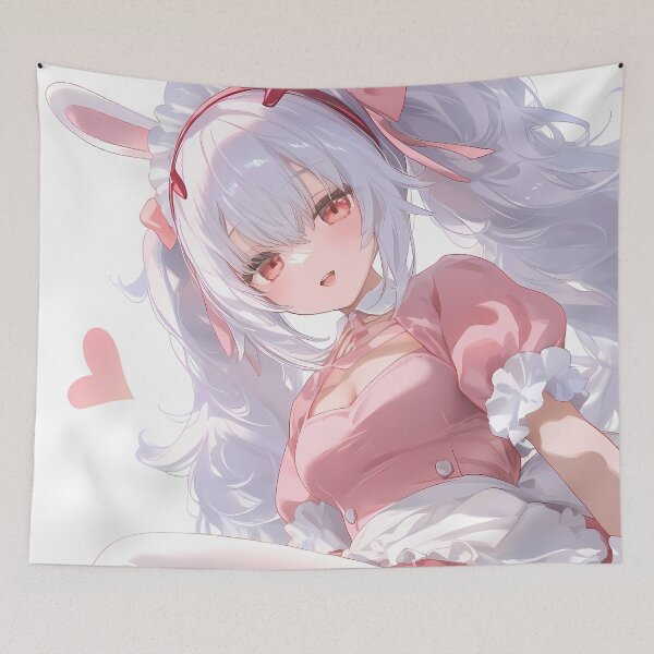 Item preview, Laffey Sweet Bunny Charm Azur Lane Anime Girl designed and sold by HumbertoValveno.