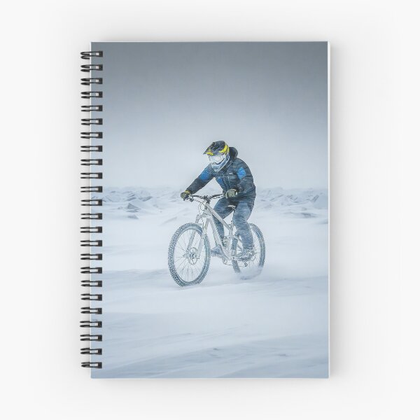 Item preview, Lone Rider Antarctic Blizzard - Extreme MTB Survival & Grit. designed and sold by Hinson MTB Visuals.