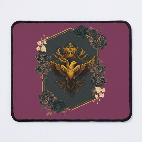 Item preview, "Royal Eagle Crest" | Dark Academia & Gothic Rose Heraldry designed and sold by CREEPY CRAZE.