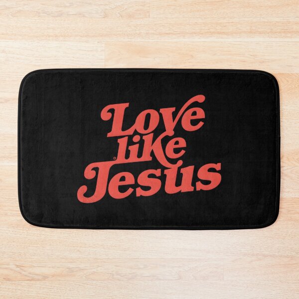 Item preview, Love Like Jesus Quote Red designed and sold by ysitrjlco1.