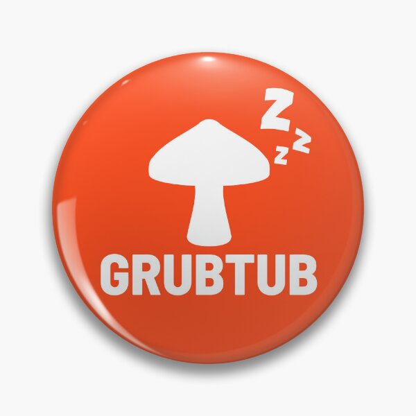 Item preview, GrubTub Logo designed and sold by Essoterika.
